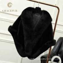 New style real mink fur poncho